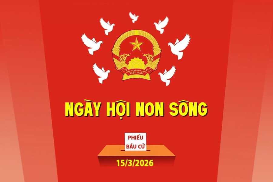 VTV1 truyền hình trực tiếp cầu truyền hình “Ngày hội non sông” từ 6h ngày 15/3