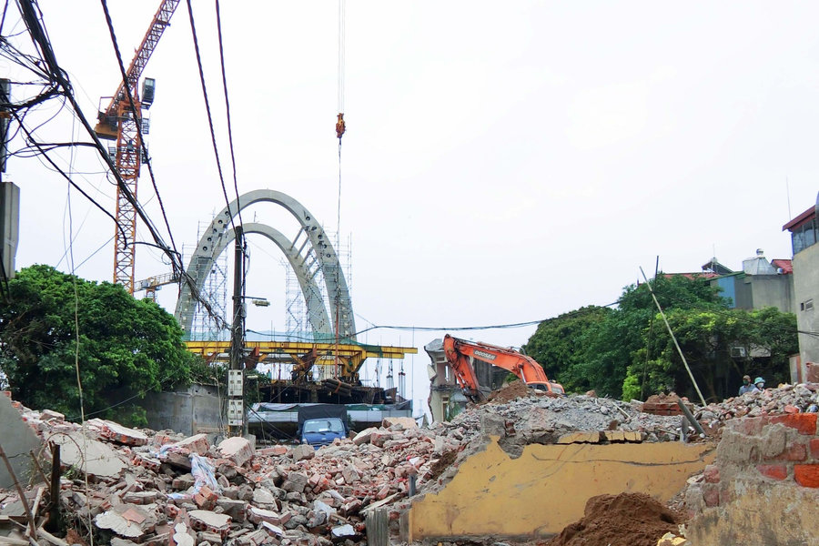 Dự án cầu Đuống mới: Tăng tốc giải phóng mặt bằng để về đích vào năm 2026