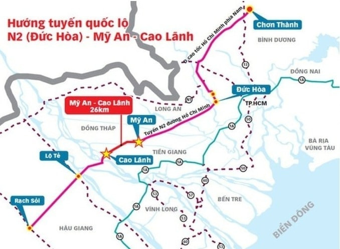Cao tốc Mỹ An - Cao Lãnh: Tháo gỡ nút thắt điện cao thế cho dự án 6.100 tỷ đồng