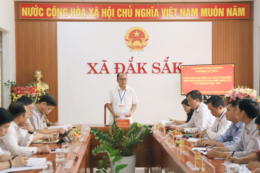 Đắk Sắk sắp xếp khu vực bỏ phiếu thuận lợi cho cử tri đến bầu cử