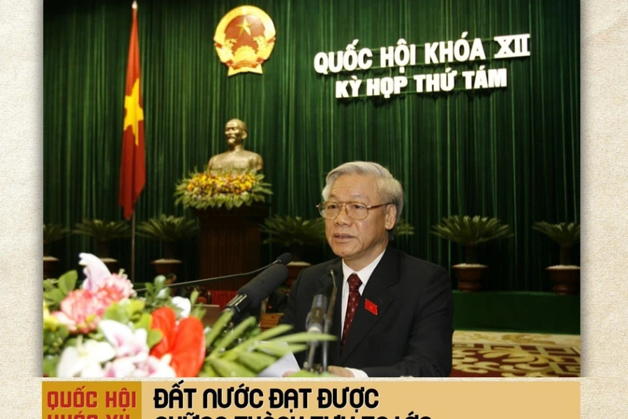 Quốc hội khóa XII: Đất nước đạt được những thành tựu to lớn
