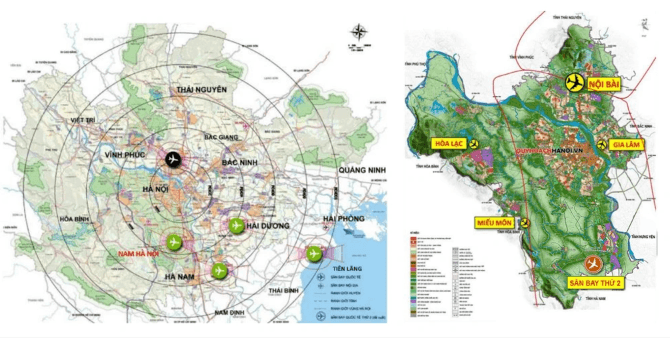 Quy hoạch sân bay thứ hai tại Hà Nội: Quy mô 1.500ha giúp giảm tải cho Nội Bài