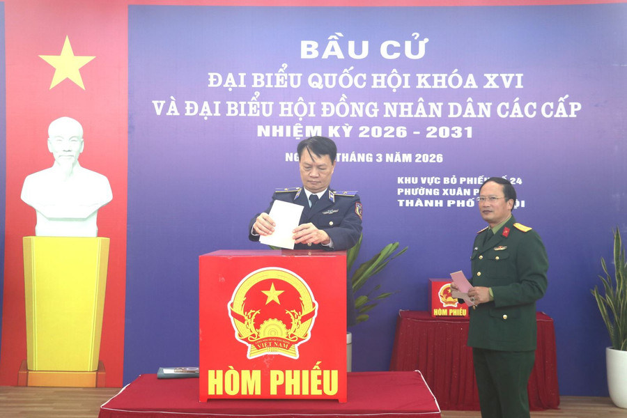 "Ngày hội non sông" được đảm bảo an ninh, an toàn, cử tri phấn khởi đi bỏ phiếu