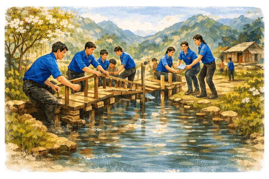 Tháng 3 và nhịp đập thanh xuân