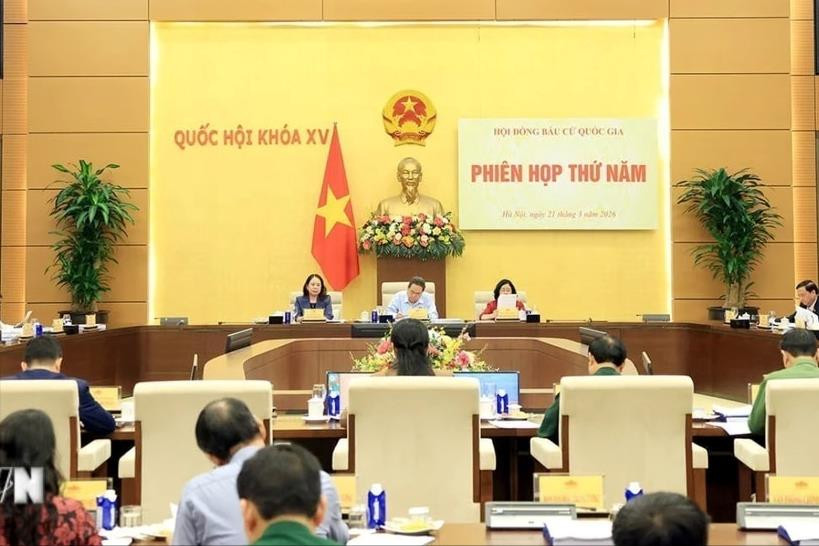 Phiên họp thứ 5 Hội đồng bầu cử Quốc gia