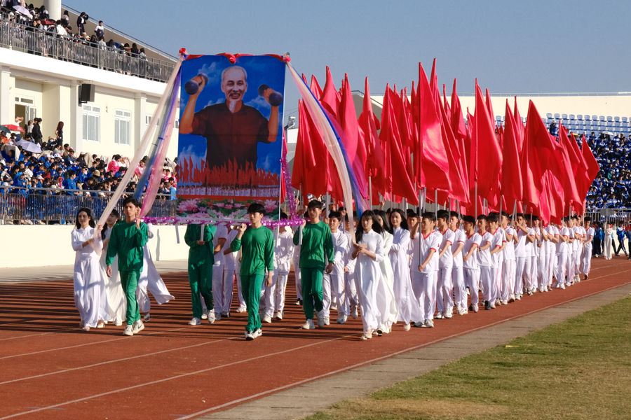 Khai mạc Đại hội TDTT ngành Giáo dục Lâm Đồng lần thứ I năm 2026