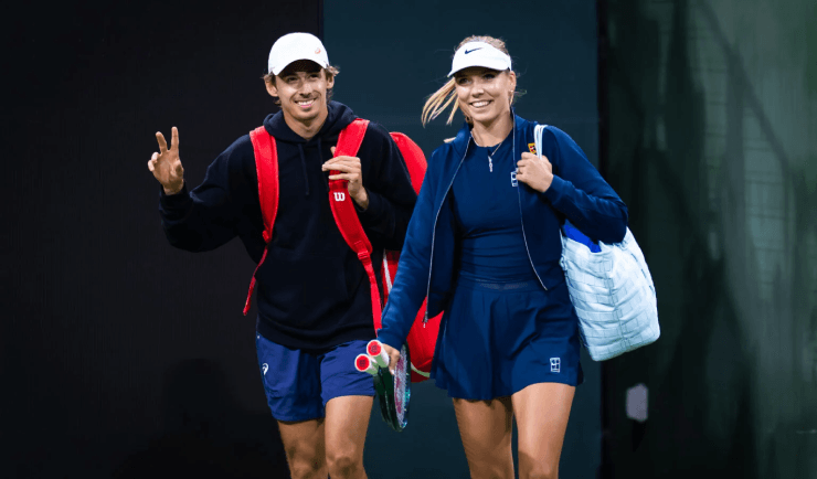 Alex De Minaur và Katie Boulter: Chuyện tình đặc biệt phía sau hậu trường Miami Open