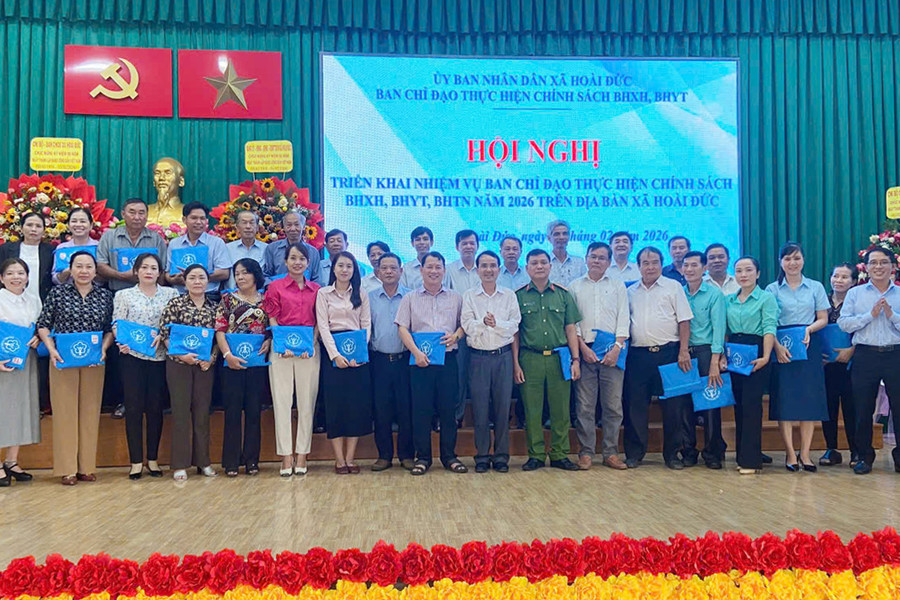 Xã Hoài Đức nâng tỷ lệ bảo hiểm xã hội tự nguyện