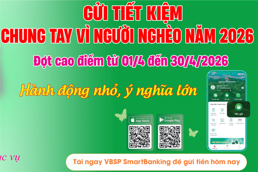 Lâm Đồng phát động cao điểm gửi tiết kiệm vì người nghèo năm 2026