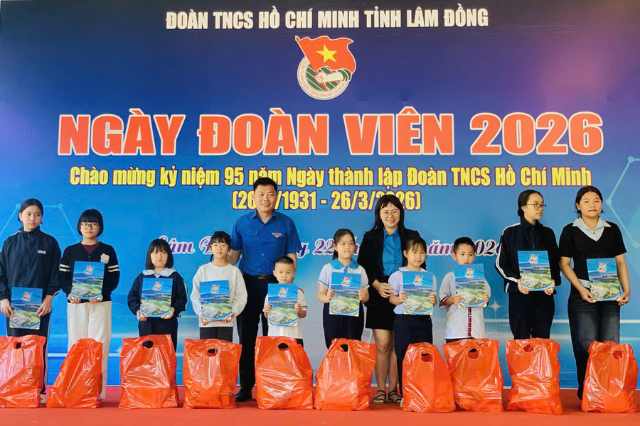 "Ngày Đoàn viên 2026" lan tỏa tinh thần tuổi trẻ tại Lộc Sơn