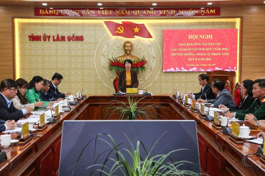 Lâm Đồng tăng cường công tác dân vận, củng cố niềm tin trong Nhân dân