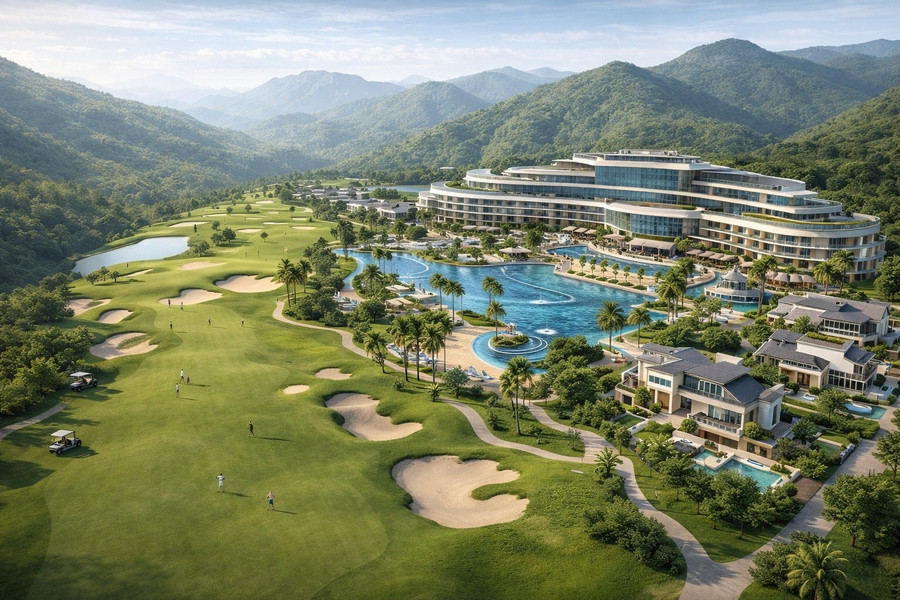 Phú Thọ phê duyệt quy hoạch 1/500 khu nghỉ dưỡng sân golf hơn 1.100 tỷ đồng