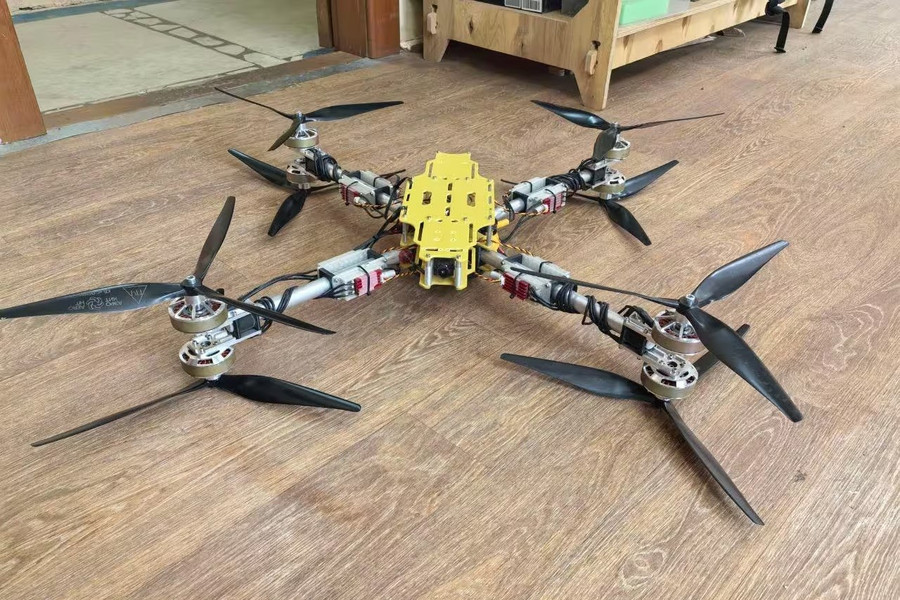 Nga triển khai drone octocopter Vorobey-10 mang đạn nhiệt áp hỗ trợ lực lượng xung kích