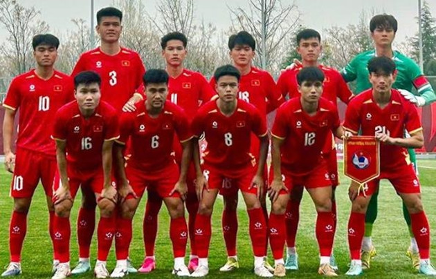 U23 Việt Nam hòa kịch tính 1-1 trước U23 Triều Tiên tại giải giao hữu CFA China Team 2026