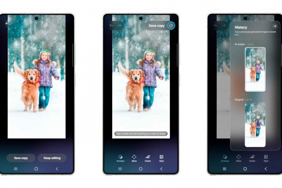 Nâng cấp Photo Assist trên One UI 8.5: Xóa vật thể AI và tính năng lịch sử chỉnh sửa