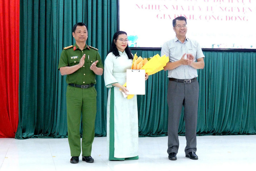 Phường La Gi ra mắt cơ sở cung cấp dịch vụ cai nghiện ma túy tự nguyện tại gia đình, cộng đồng
