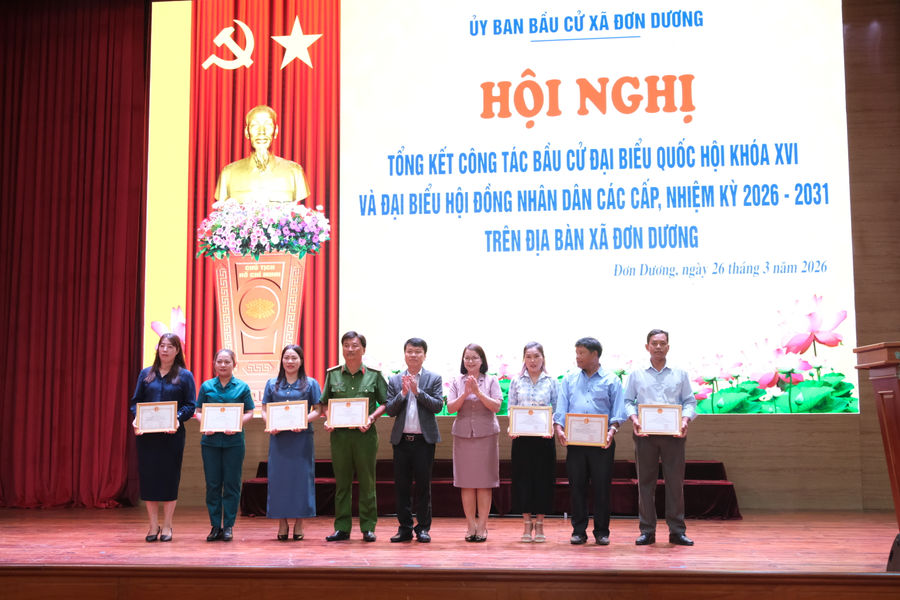 Bầu cử tại Đơn Dương thành công toàn diện