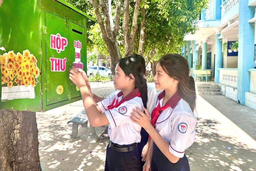 Học sinh cởi mở hơn nhờ “Hộp thư điều em muốn nói”