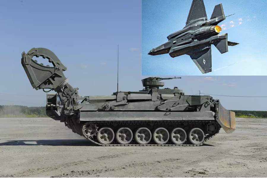 Tiêm kích F-35 Hà Lan diễn tập sát Viễn Đông và uy lực xe công binh 3 trong 1 của Nga