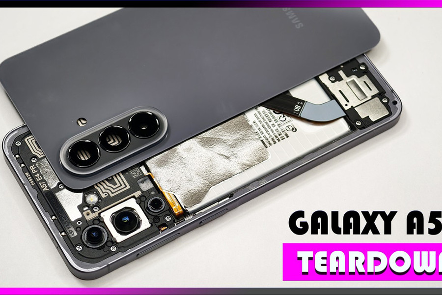 Khám phá nội thất Galaxy A57 5G: Khả năng sửa chữa đạt điểm 9 trên 10 cực ấn tượng