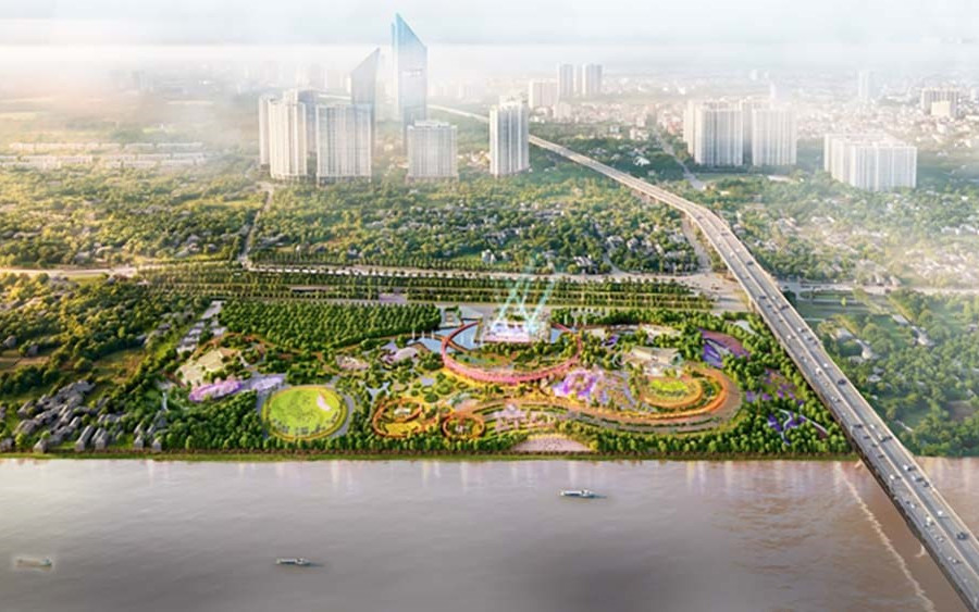 Quy hoạch công viên 20 ha tại phường Phú Thượng: Dự án mở màn Đại lộ Cảnh quan sông Hồng