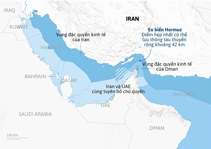 Chiến lược phong tỏa eo biển Hormuz: Vì sao Iran nắm giữ lợi thế địa chính trị tuyệt đối?