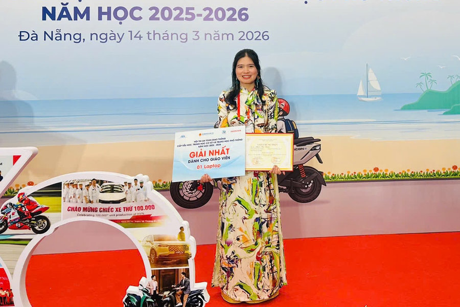 Gặp cô giáo đoạt giải Nhất hội thi toàn quốc