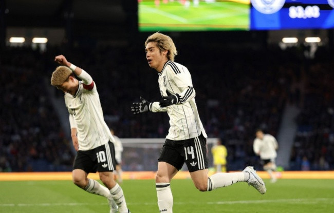 Junya Ito tỏa sáng phút cuối, Nhật Bản hạ gục Scotland ngay tại Hampden Park