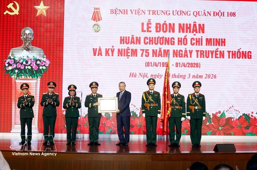 Party chief urges Military Central Hospital 108 to become model in healthcare