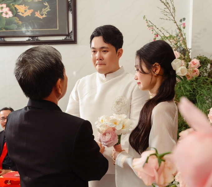 Đám cưới Nhung Gumiho: Lời dặn dò đầy cảm xúc của người cha đại tá dành cho con rể Andiez Nam Trương