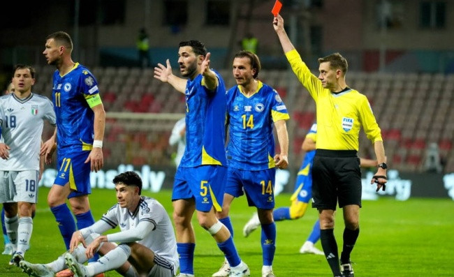 Ý chính thức lỡ hẹn World Cup sau thất bại kịch tính trên chấm luân lưu trước Bosnia