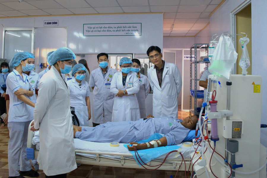 Thêm cơ hội sống cho bệnh nhân suy thận vùng xa