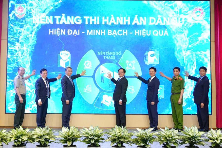 Chính thức vận hành nền tảng số thi hành án dân sự trên toàn quốc