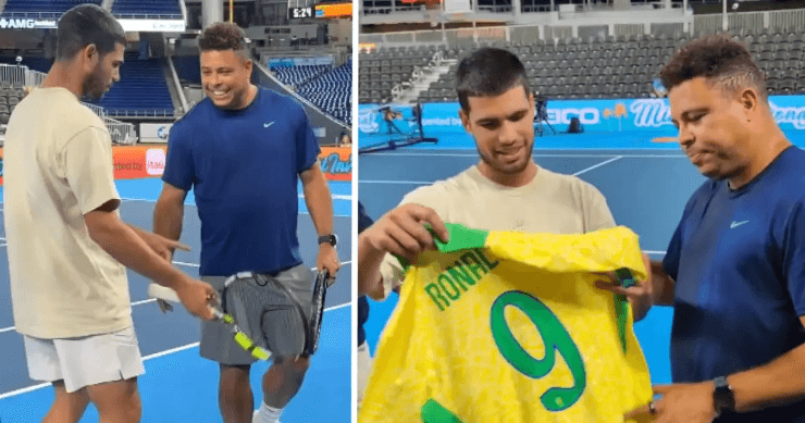 Ronaldo Béo dính chấn thương vai hy hữu sau cú đánh của Carlos Alcaraz