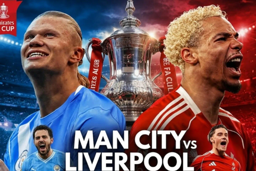 Tường thuật trực tiếp Tứ kết FA Cup Man City vs Liverpool hôm nay 4/4/2026