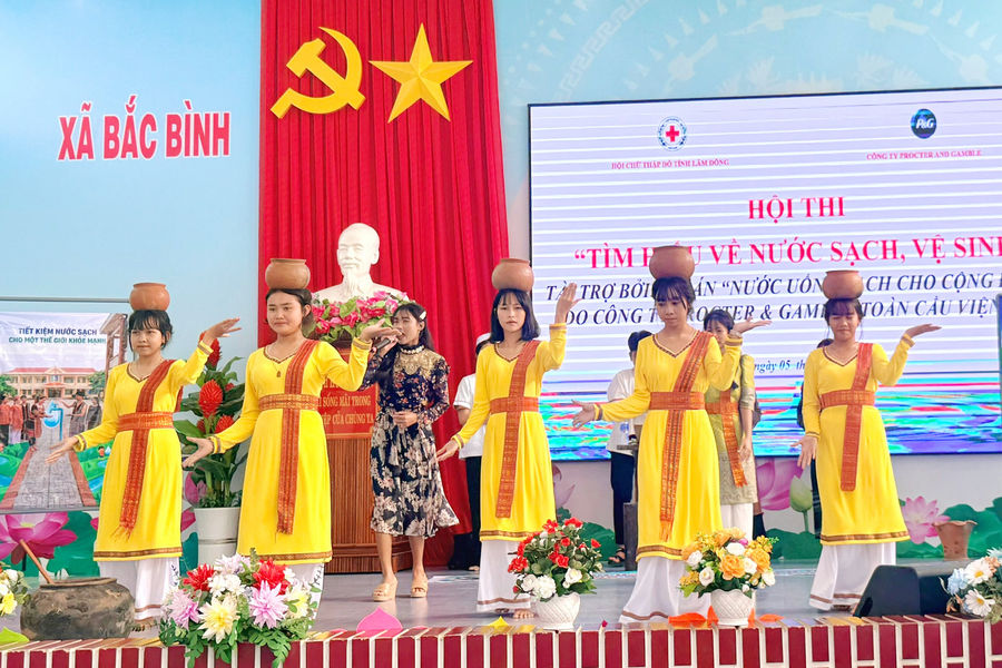 Hội thi Tìm hiểu về nước sạch và vệ sinh tại Lâm Đồng