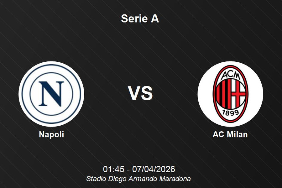 Nhận định Napoli vs AC Milan - Serie A