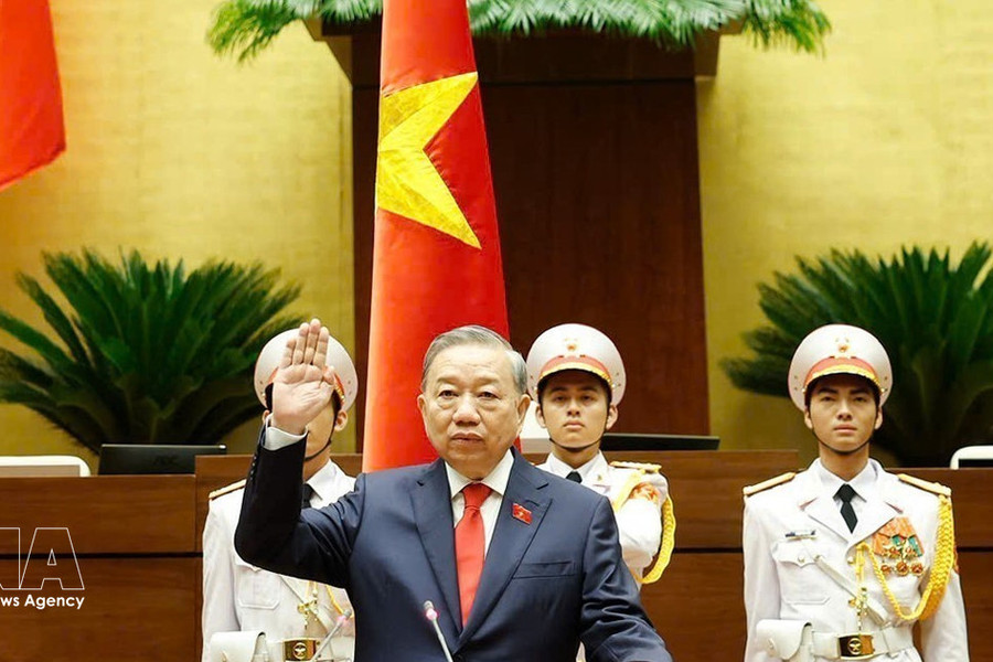 Congratulations extended to Vietnam's newly elected key leaders
