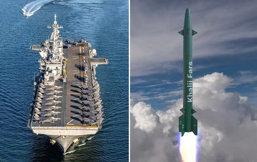 Tên lửa Khalij Fars của Iran và mối đe dọa với các tàu đổ bộ tấn công của Mỹ