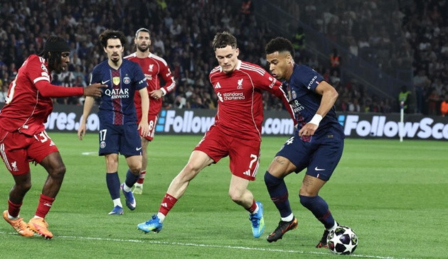 Desire Doue tỏa sáng giúp PSG hạ Liverpool 2-0 và cân bằng kỷ lục của Mbappe