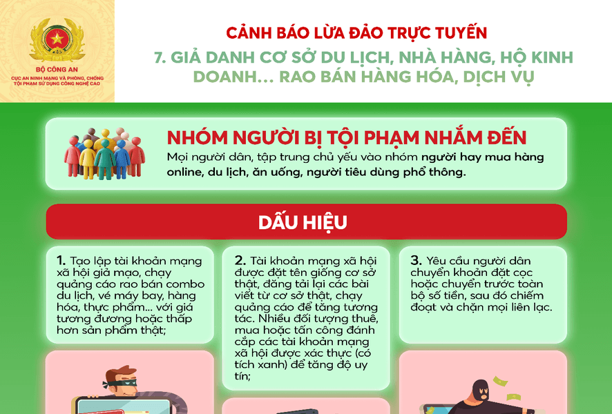 Cảnh báo thủ đoạn mạo danh doanh nghiệp lữ hành để lừa đảo dịp nghỉ lễ năm 2026