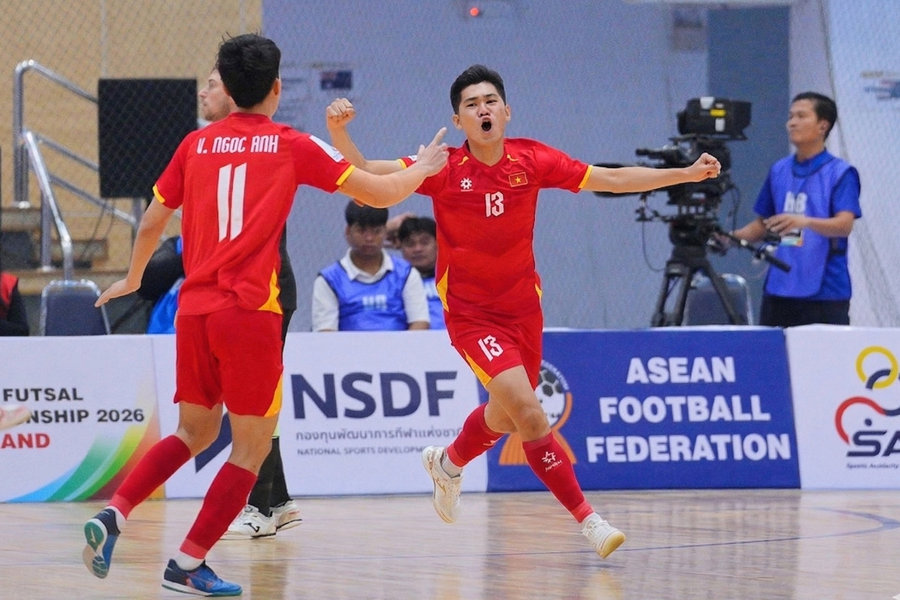 Futsal Việt Nam đè bẹp Australia 4-0, giành huy chương Đồng Đông Nam Á 2026