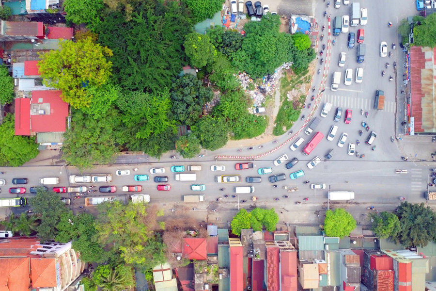 Hà Nội bắt đầu giải phóng mặt bằng nút giao Phạm Tu - đường 70
