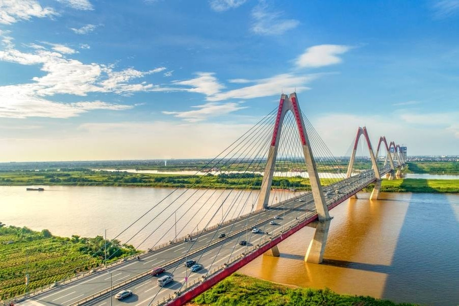 Cầu Nhật Tân: Biểu tượng hạ tầng 14.000 tỷ đồng với 5 trụ tháp độc đáo tại Hà Nội