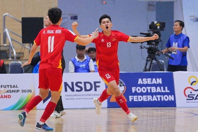 Tuyển futsal Việt Nam thắng hủy diệt Australia 4-0 để giành hạng Ba Đông Nam Á
