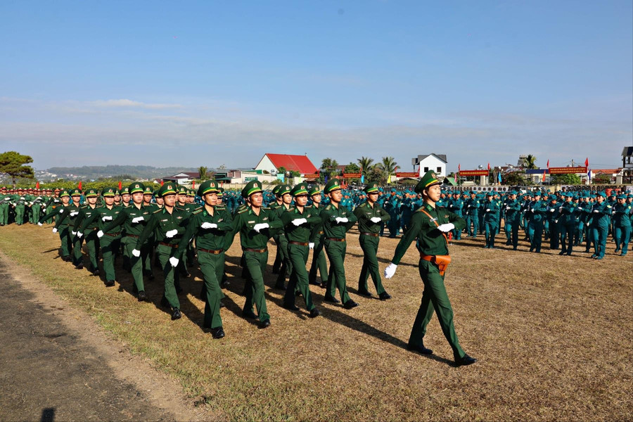 Rút kinh nghiệm nhiệm vụ huấn luyện quân sự Lâm Đồng