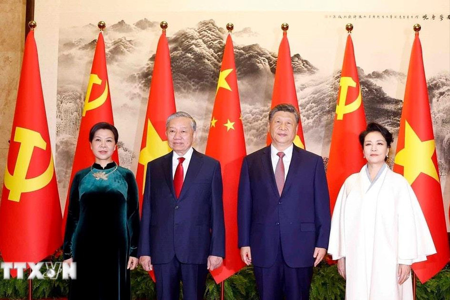 Tổng Bí thư, Chủ tịch nước Tô Lâm hội đàm với Tổng Bí thư, Chủ tịch Trung Quốc