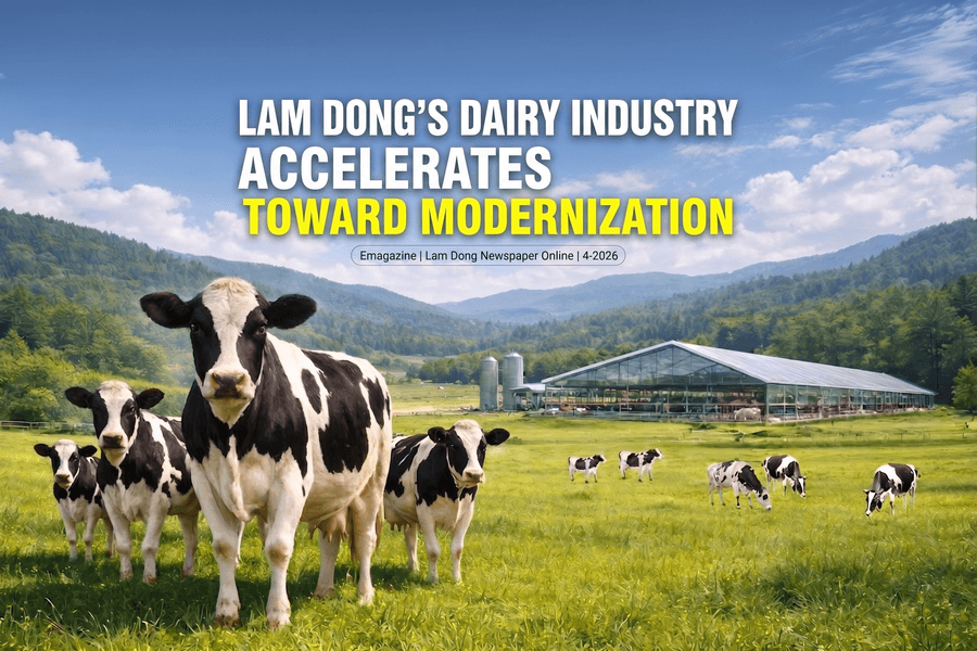 Lam Dong’s Dairy Industry Accelerates Toward Modernization