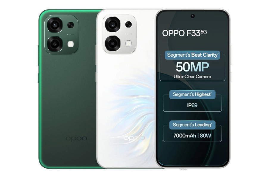 OPPO F33 Series ra mắt: Pin 7,000 mAh bền bỉ 5 năm và chuẩn kháng nước IP69K
