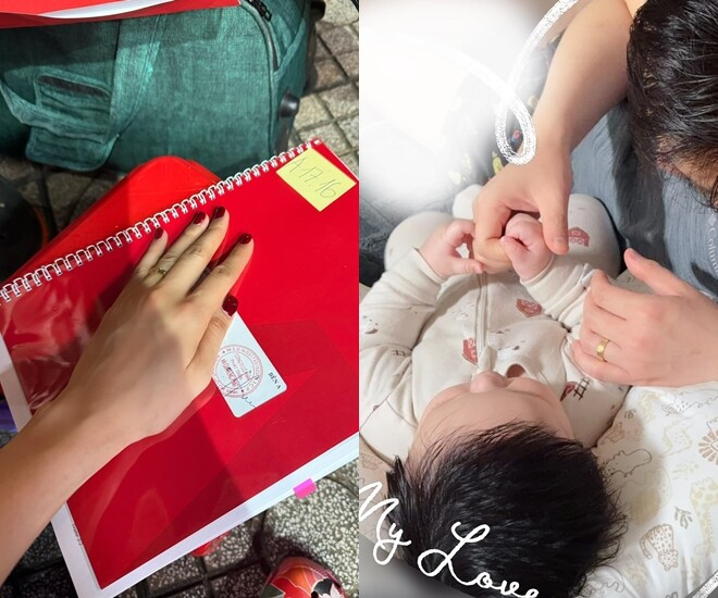 Hoa hậu Diễm Hương khoe quý tử được đặt cọc hai căn nhà và hứa hẹn tương lai